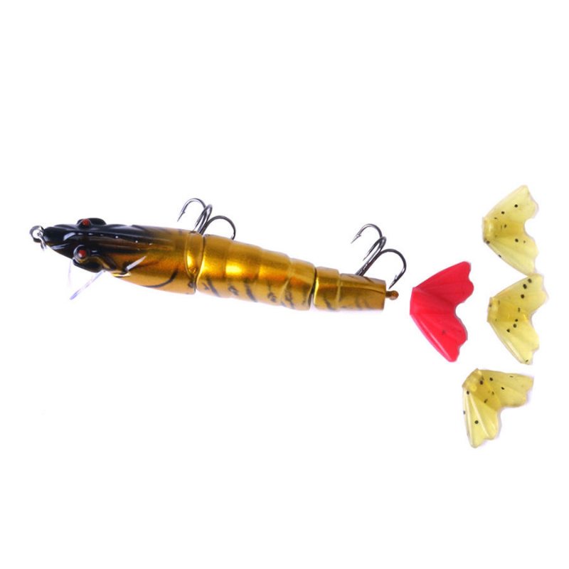 Jm013a 1 St 11cm/16.7g 3 Sektion Räkor Dragfiske Drag Lurar Minnow Artificiellt Hårt Bete