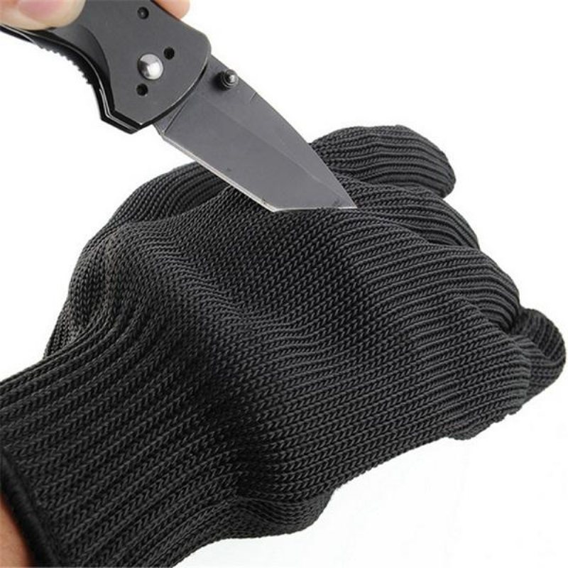 Maxcatch Slitstark Skyddande Fiskehandske Tuffstickat Garn Anti-cut
