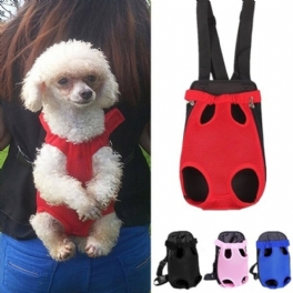 Mesh Ryggsäck För Sällskapsdjur För Hundar Andas Utomhusreseprodukter Väskor För Liten Hund Katt Chihuahua