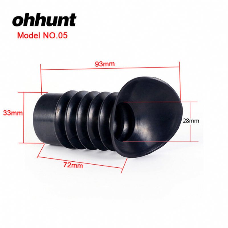 Ohhunt Hunting Riflescope Lins Gummi Ögonskydd 4 Typer Taktisk Optik Sikte Skydd Skalbarhet