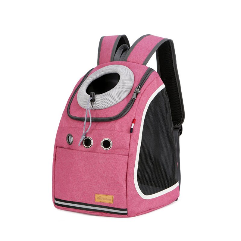 Oxford Cloth Pet Ryggsäck Hund Katt Resor Andas Axelväska Bärväska Max Belastning 10/13 Kg
