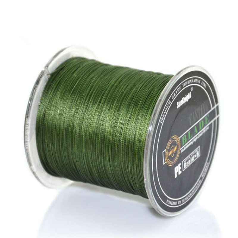 Seaknight Brand 500m Super Stark 8 Vävningar 8 Strand Pe Flätad Fiskelina