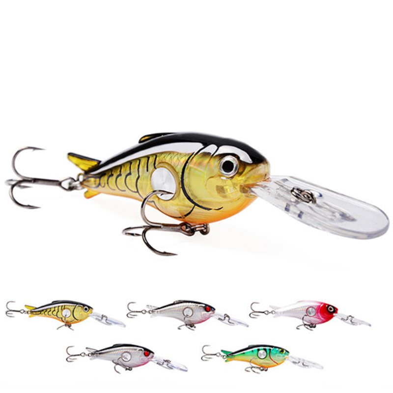 Seaknight Sk003 1 St Fiskedrag Flytande 1.8m-3.9m 55mm 10g Vev Artificiellt Hårt Fiskebete