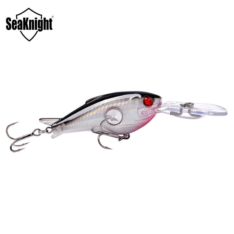 Seaknight Sk003 1 St Fiskedrag Flytande 1.8m-3.9m 55mm 10g Vev Artificiellt Hårt Fiskebete
