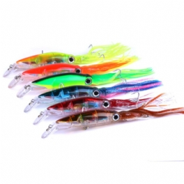 Skirted Squid Lure 1st 14cm/40g Hard Body Trolling Tonfiskfiske