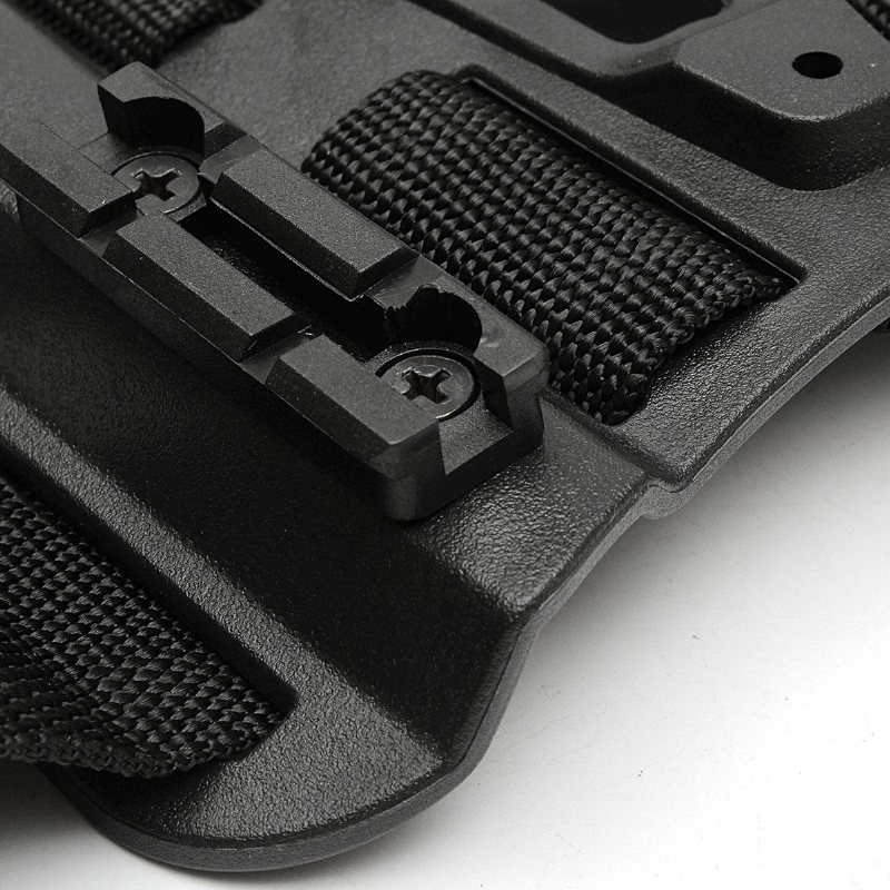 Tactical Drop Leg Lår Rig Hölster Platform Panel Plate För Serpa Cqc