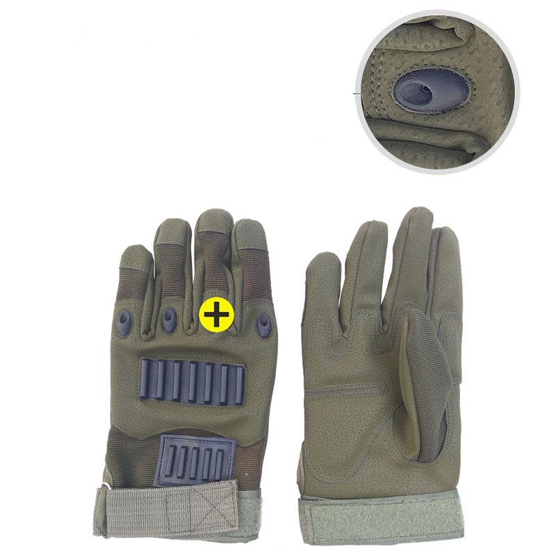 Tactical Full Finger Glove Utomhus Jakt Sport Cykling Halksäkra Handskar