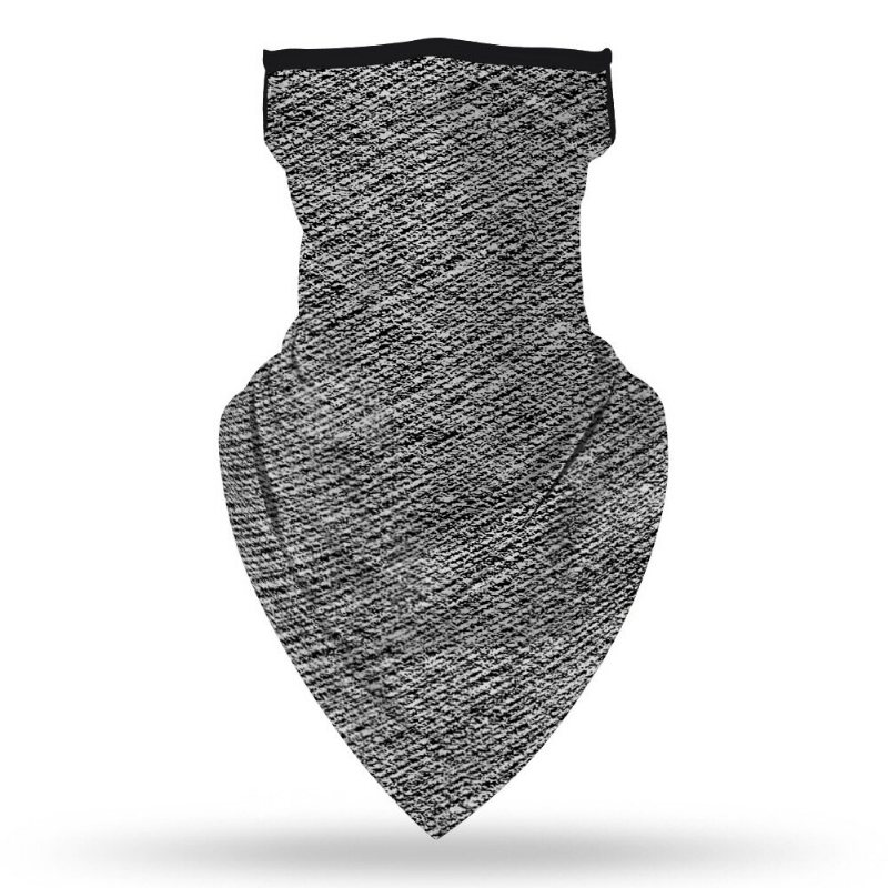 Unisex 23.5x45 cm Multifunktions Polyester Utomhus Huvudduk Vindtät Dammtät Nackskydd Cykelansiktsmask