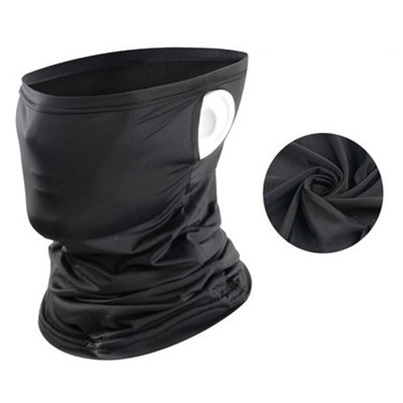 Utomhus Dammtät Is Silk Halv Ansiktsmask Solskyddsmedel Absorbera Svettmask Andas Halsduk För Löpning Fiske Cykling