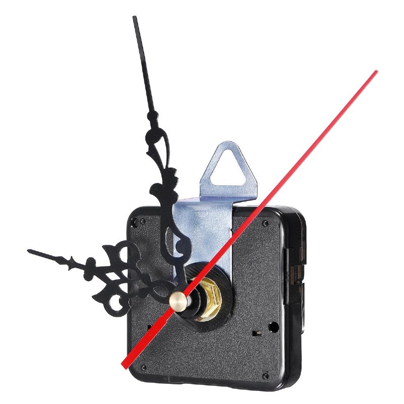 12mm Quartz Silent Clock Rörelsemekanism Diy-väggklocka Timme Minute Second Hand Utan Batteri