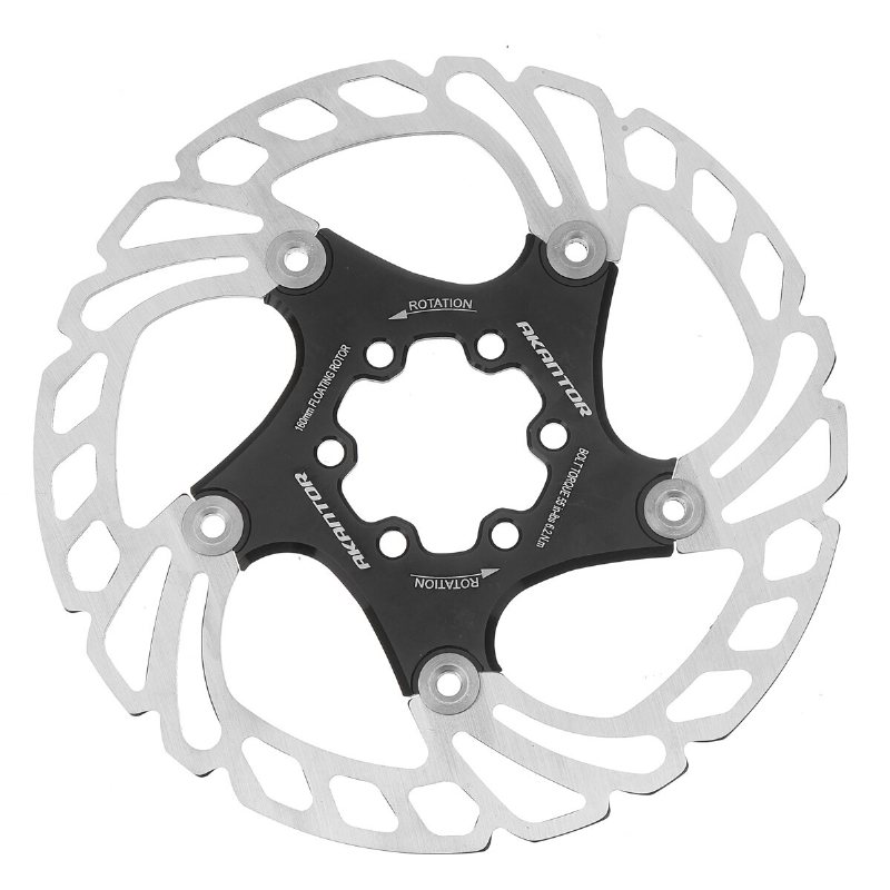140/160/180/203 mm Cykelbromsbelägg Flytande Skiva Utomhuscykling Cykel Mountainbike Bromsbelägg