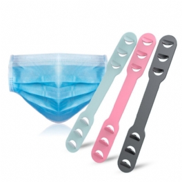 1st 3 Lägen Justerbar Anti-halk Ansiktsmask Örongrepp Masker Spännehållare Öronskydd Förlängningskrok