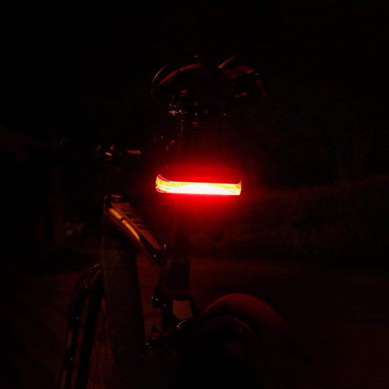 4-läges Trådlös Fjärrkontroll Cykellampa Usb Uppladdningsbar Led-baklykta Varningsljus Bakljus Smart Blinkerslampa