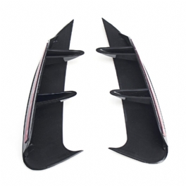 Bakre Stötfångare Splitter Spoiler Side Canards Cover Trim För Mercedes Benz A Class W177 A35 A180 A200 A220 A260 Amg Sedan 2023