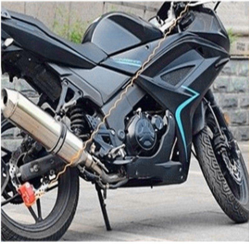 Bikight 150cm Motorcykel Cykel Anti Thief Alarm Skivlås Säkerhetspåminnelse Stark Kabel Cykellås