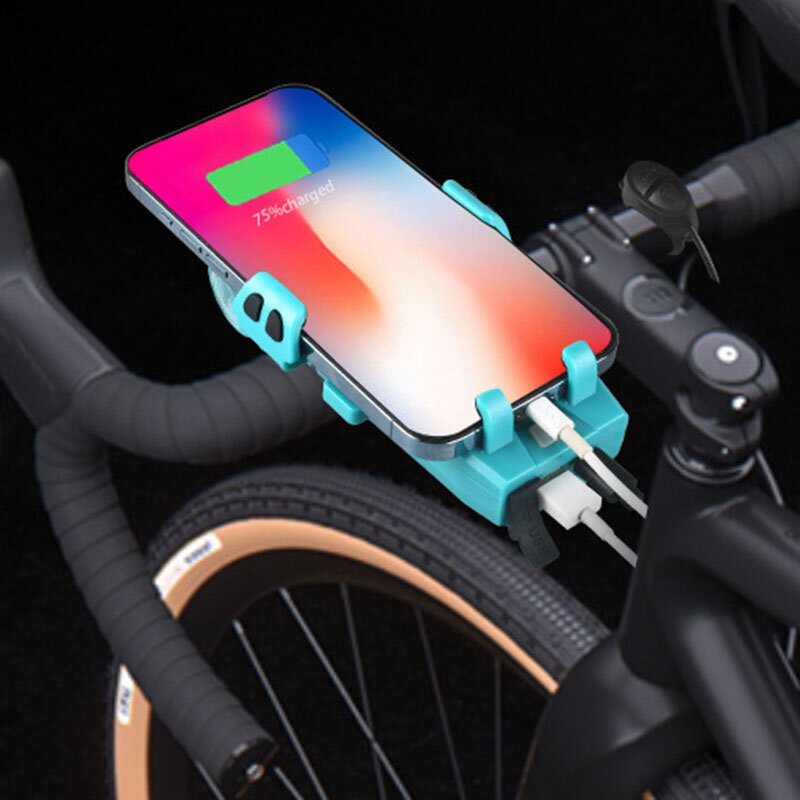 Bikight 5-i-1 2000mah/3500mah 500lm Cykelljus Usb Uppladdningsbar Power Bank Vattentät Telefonhållare Strålkastare Med Cykelhorn
