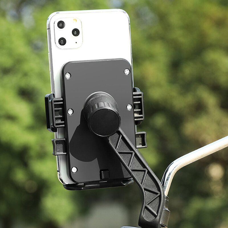 Bikight Cykeltelefonhållare Mobil Gps-stöd Elektrisk Skoter Mtb Bike Phone Mount Cykelstyre Clip Bracket Stativ