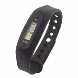 Bikight Hand Ring Stegräknare Lcd Smart Hälsoarmband Sömn Sport Armband