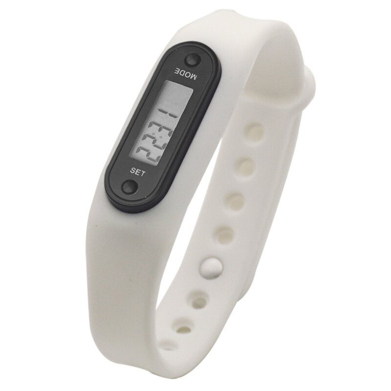 Bikight Hand Ring Stegräknare Lcd Smart Hälsoarmband Sömn Sport Armband