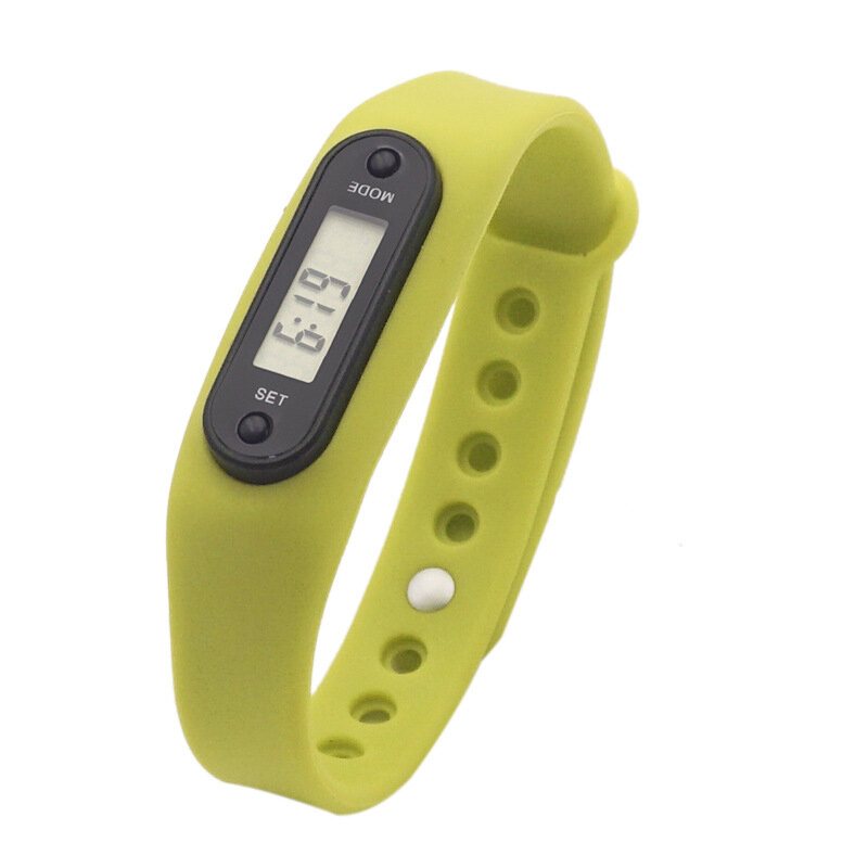 Bikight Hand Ring Stegräknare Lcd Smart Hälsoarmband Sömn Sport Armband