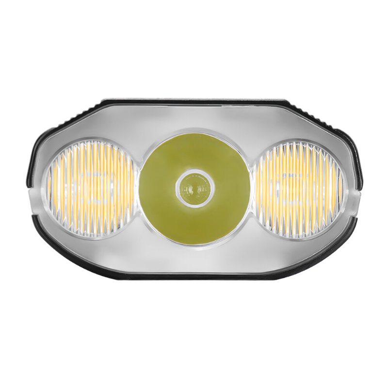Bl03 Xpg Led 1200lm Cykelstrålkastare + 4 Lägen Usb-baklykta 6000mah Högkapacitet Power Bank Dual Distance Beam Cykelljus Usb Uppladdningsbar Led Cykelstyre Ficklampa För Elcykel Elsparkcykel