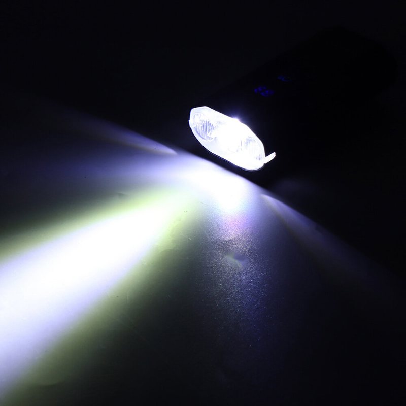 Bl03 Xpg Led 1200lm Cykelstrålkastare + 4 Lägen Usb-baklykta 6000mah Högkapacitet Power Bank Dual Distance Beam Cykelljus Usb Uppladdningsbar Led Cykelstyre Ficklampa För Elcykel Elsparkcykel