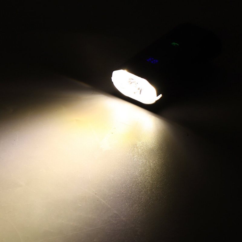 Bl03 Xpg Led 1200lm Cykelstrålkastare + 4 Lägen Usb-baklykta 6000mah Högkapacitet Power Bank Dual Distance Beam Cykelljus Usb Uppladdningsbar Led Cykelstyre Ficklampa För Elcykel Elsparkcykel