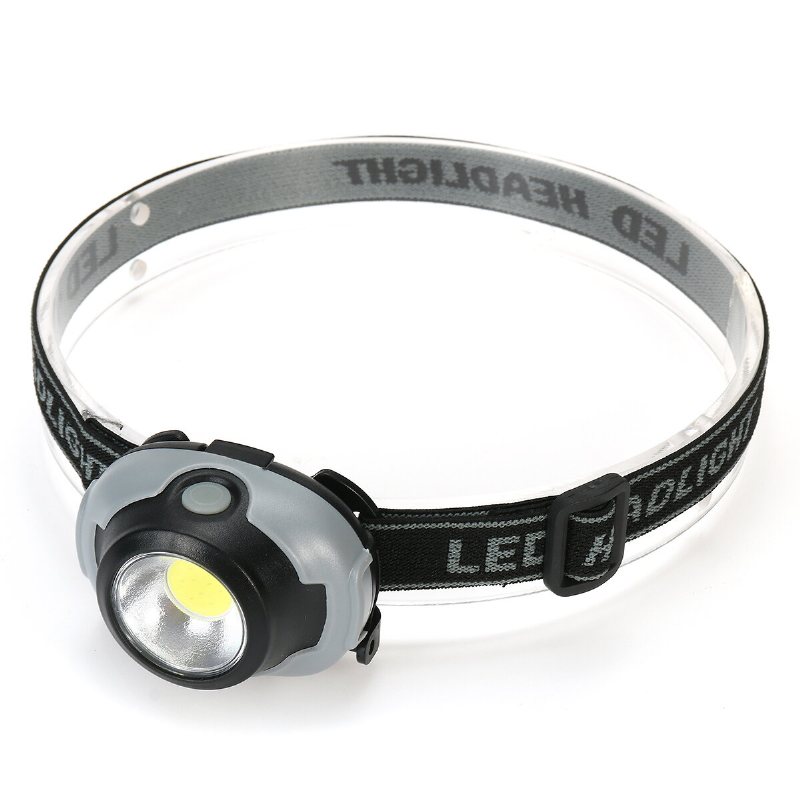 Cob+led Strålkastare Ficklampa 3 Lägen 100m Avstånd Edc Arbetslampa Löpning Cykling Jakt