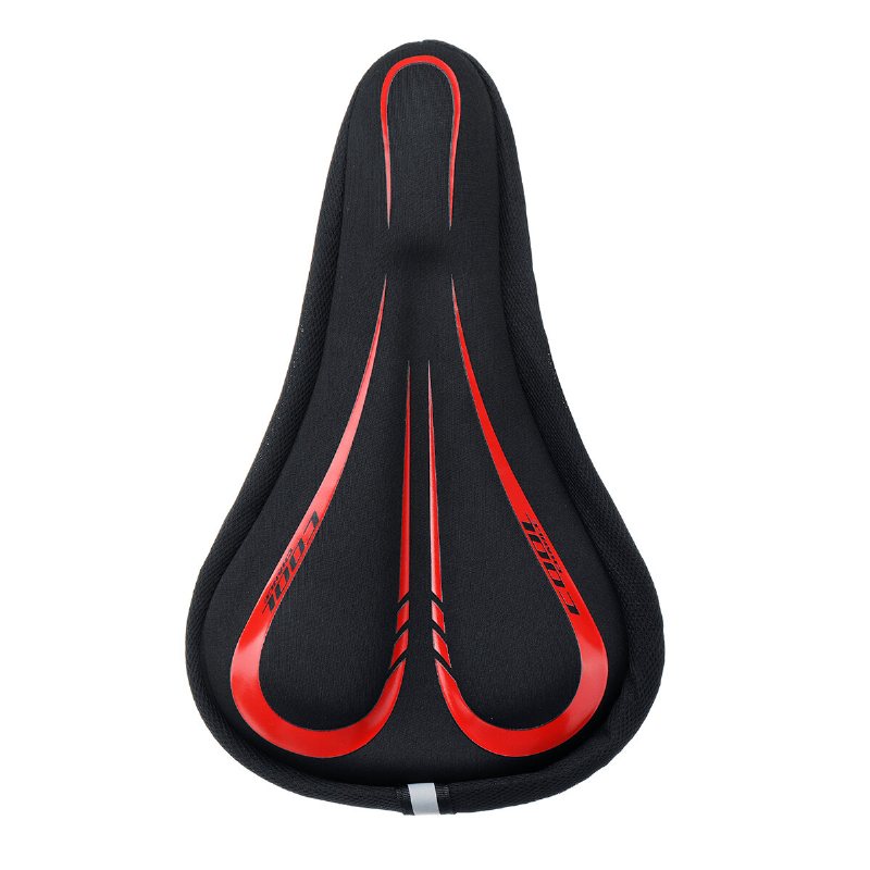 Coolchange Bike Seat Cover Cykelsadel Extra Komfort Vaddering Soft Sponge Cushion Gym
