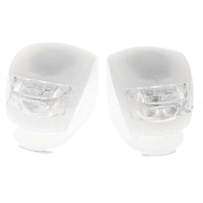 Cykel Led 3 Mode Dimljus Vit Med 2 Cr2032 Batterier