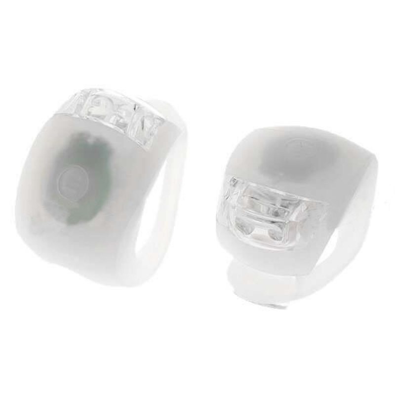 Cykel Led 3 Mode Dimljus Vit Med 2 Cr2032 Batterier