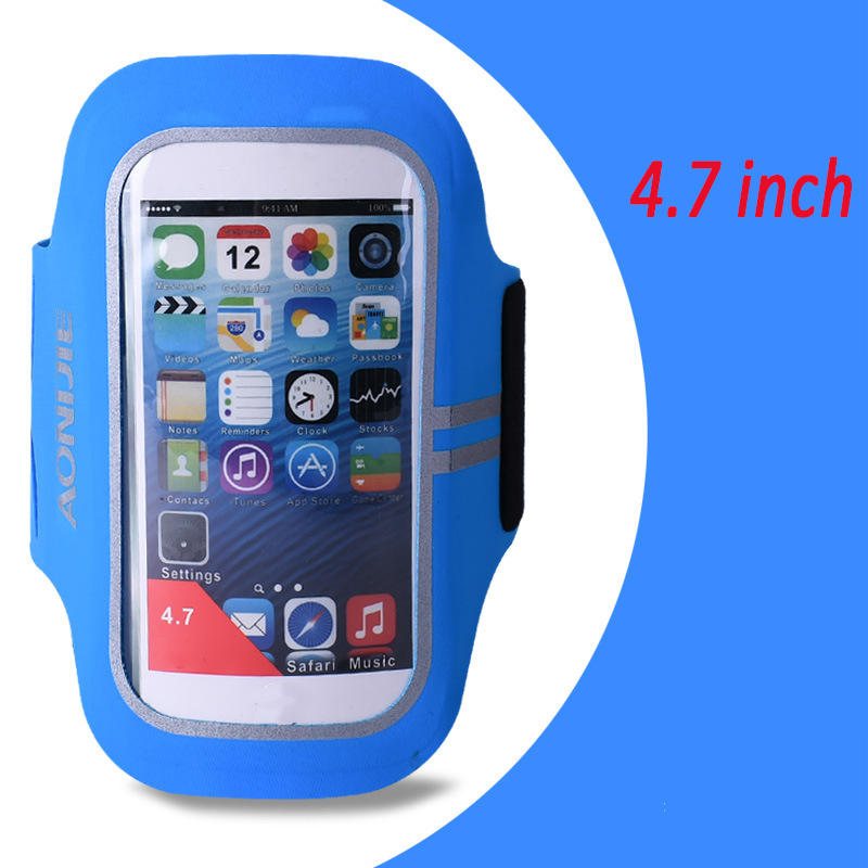 Cykel Sport Armband Pekskärm Vattentät För Samsung Iphone Huawei Justerbart