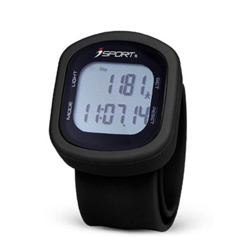 Elektronisk Stegräknare Smart Watch 3d Armband Silikontejp Sportklocka