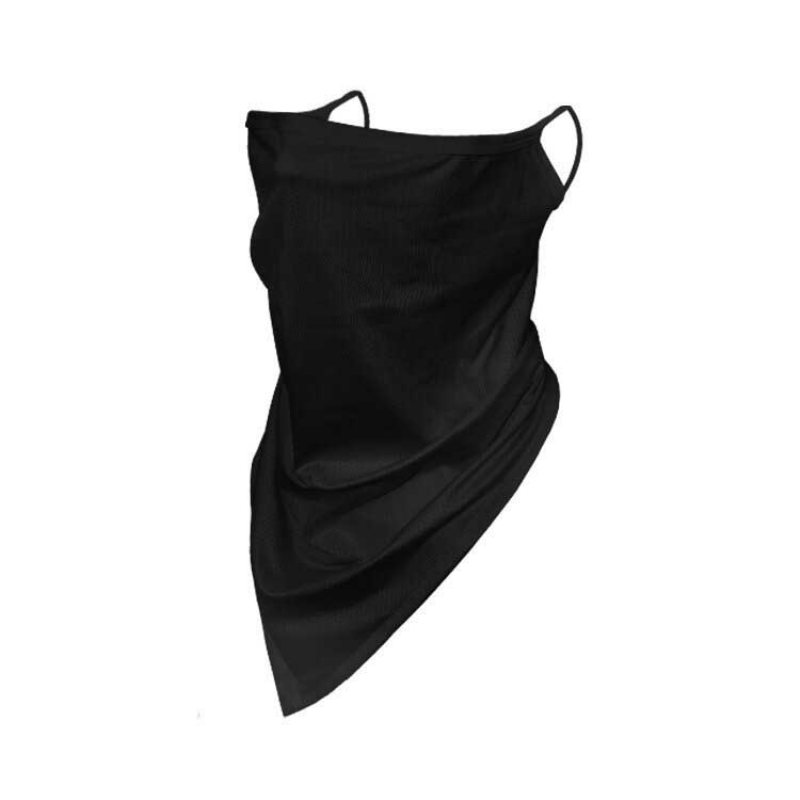 Multifunktionssjal Ansiktsmask Nackdamask Balaclava Bandana Ice Silk Kylning Uv-skydd Dammtät Vindtät Huvudbonad För Kvinnor Män