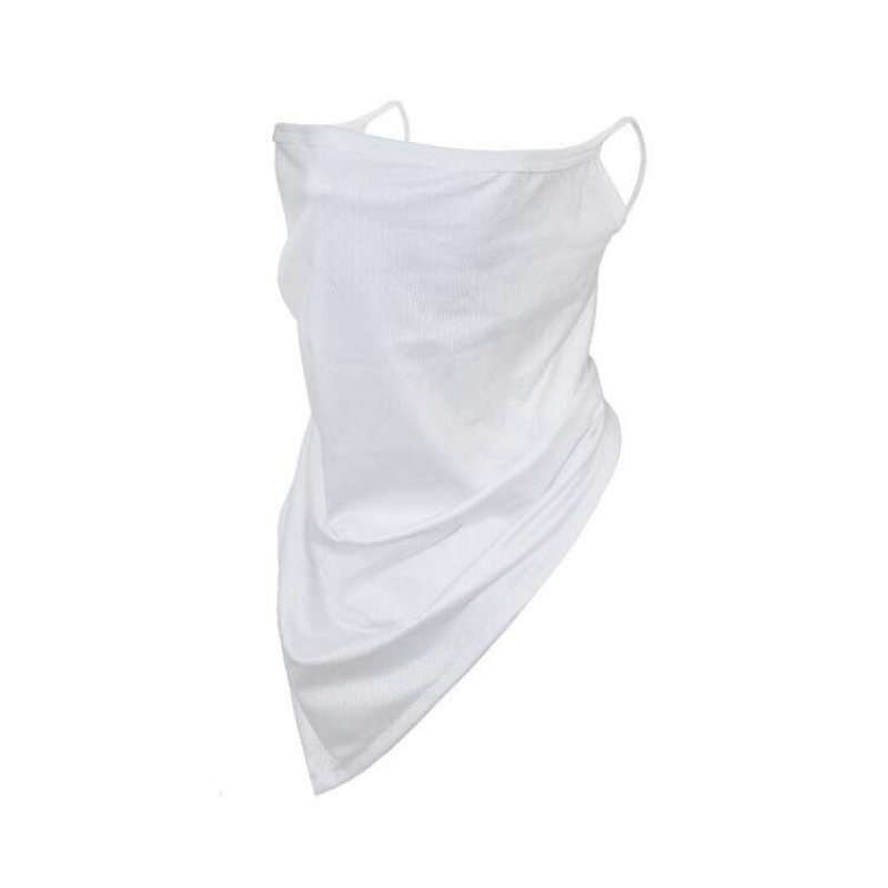 Multifunktionssjal Ansiktsmask Nackdamask Balaclava Bandana Ice Silk Kylning Uv-skydd Dammtät Vindtät Huvudbonad För Kvinnor Män