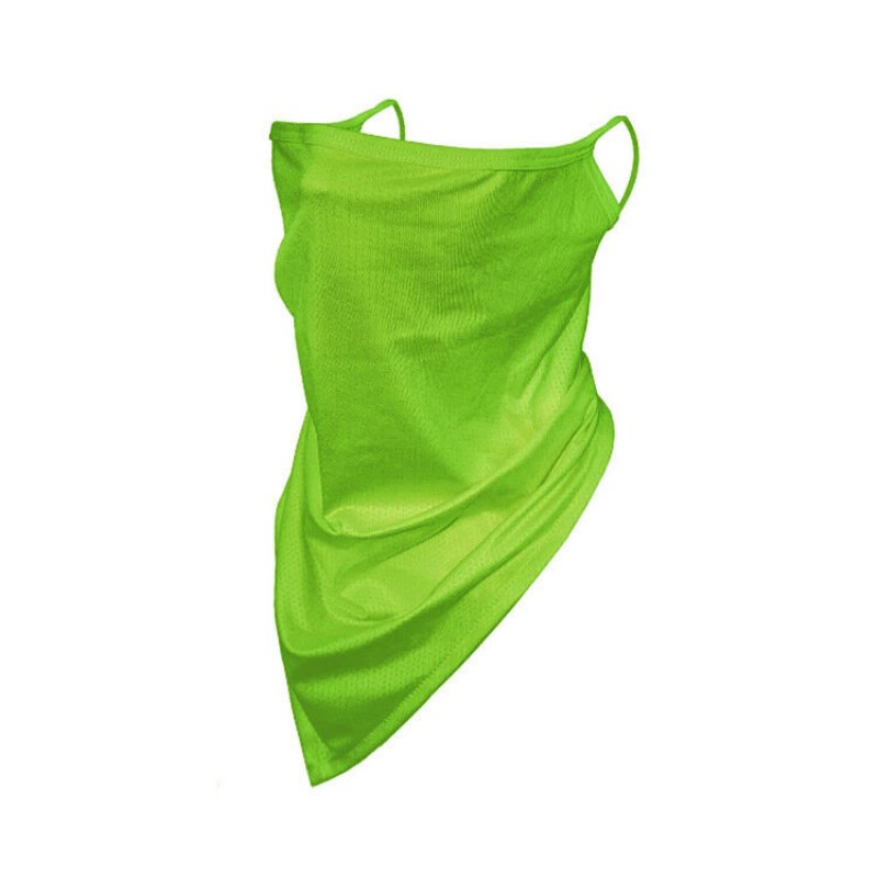 Multifunktionssjal Ansiktsmask Nackdamask Balaclava Bandana Ice Silk Kylning Uv-skydd Dammtät Vindtät Huvudbonad För Kvinnor Män