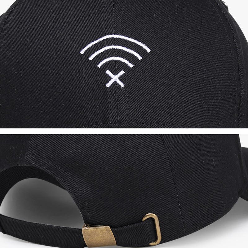 Nuzada Bomull Baseball Keps Snapback Broderi Hatt Hip-hop Herr Dam Cykling Cykel