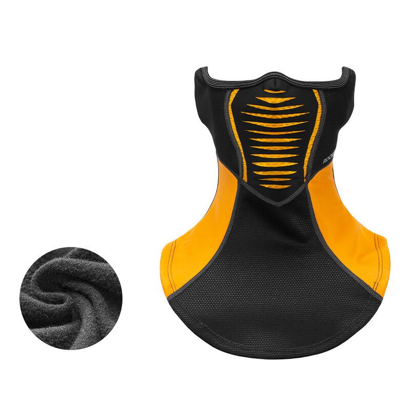 Rockbros Half-face Balaclava Winter Ski Cykelmask Vindtät Fleece Warm Hat Scarf Herr Thermal Face Mask Cover