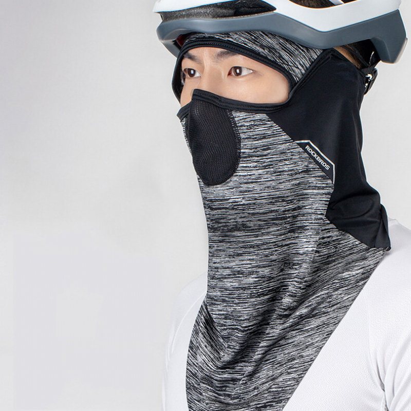 Rockbros Solskyddsmask Cykling Is Sidenscarf Full Face Magic Headscarf Män Kvinnor Motorcykel Ansiktsskydd
