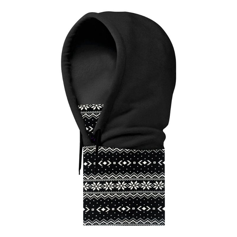 Unisex Halshuva Fleecehatt Vinter Varm Balaclava Hjälm Vindtät Nack Damask Ansiktsmask Huvudsjal