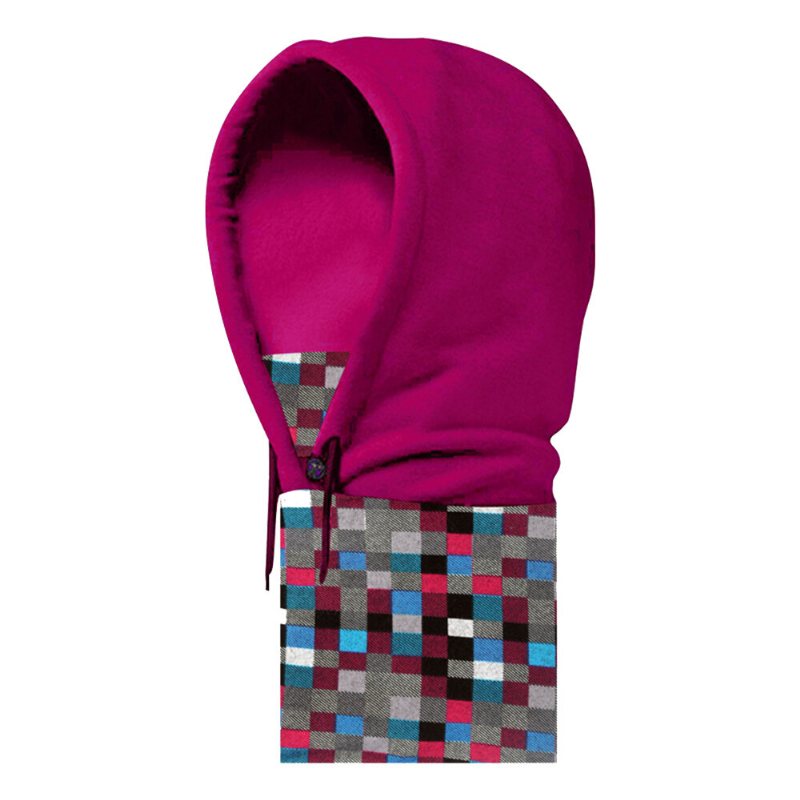 Unisex Halshuva Fleecehatt Vinter Varm Balaclava Hjälm Vindtät Nack Damask Ansiktsmask Huvudsjal