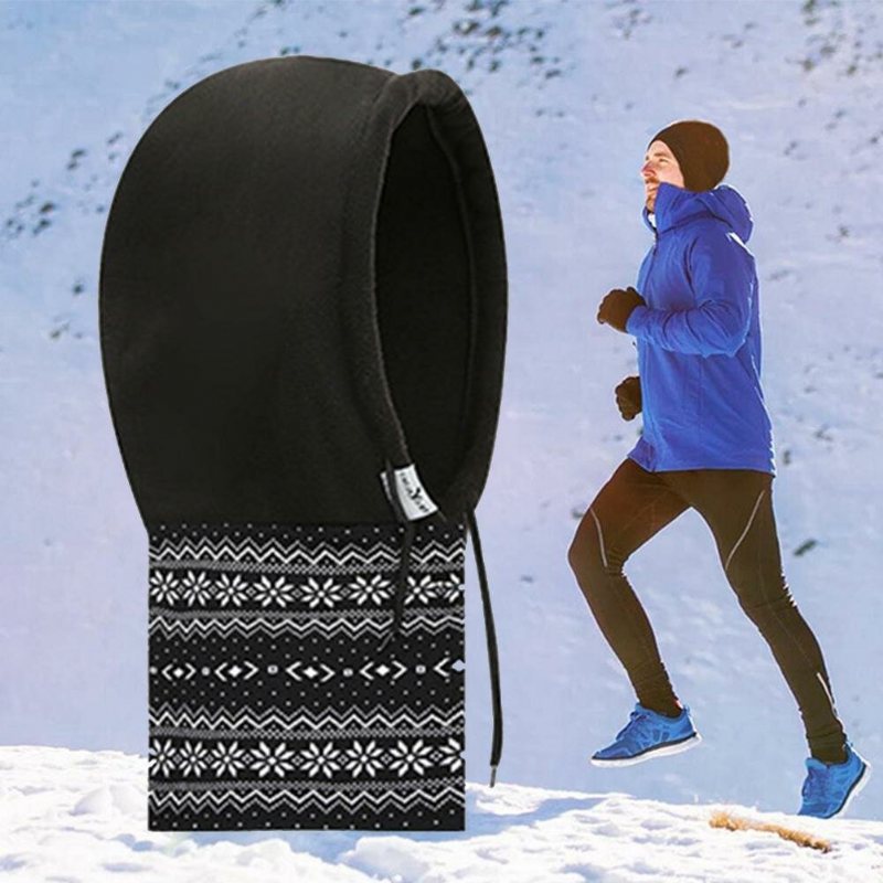 Unisex Halshuva Fleecehatt Vinter Varm Balaclava Hjälm Vindtät Nack Damask Ansiktsmask Huvudsjal