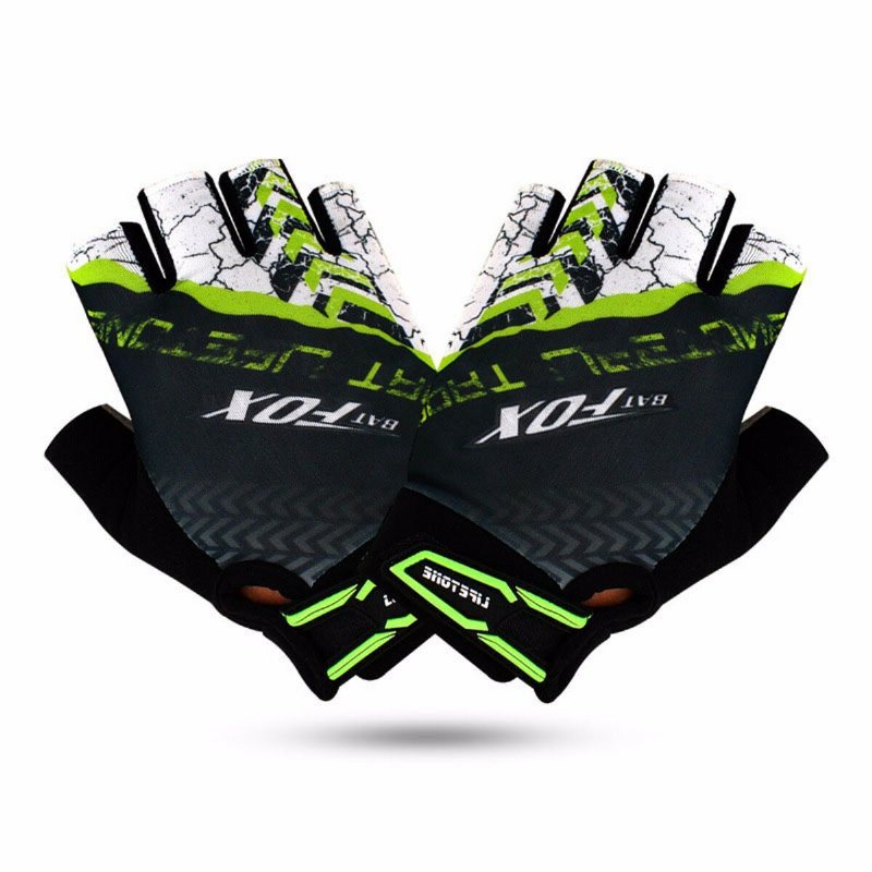 Unisex Mtb-cykelhandskar Andas Stötsäkra Halvfingerhandskar För Cykelklättring Sport Outdoor Protect