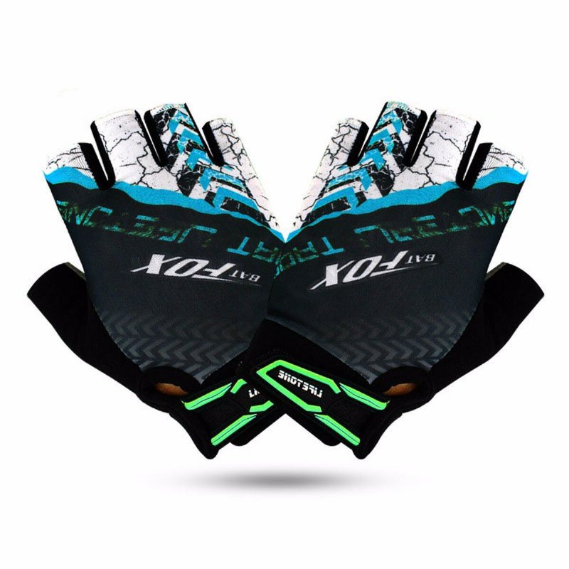 Unisex Mtb-cykelhandskar Andas Stötsäkra Halvfingerhandskar För Cykelklättring Sport Outdoor Protect