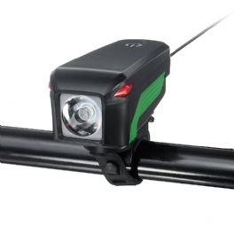 Wheelup 350lm T6 Cykelljus Strålkastare Usb Laddning Live Hhorn Bells Touch