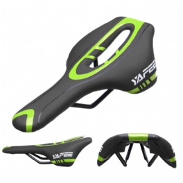 Yf-1064 290x145mm Andas Läder Extra Komfort Hollow Sadel Seat Racing Pad Gel Kudde För Cykel Mtb Road Bike
