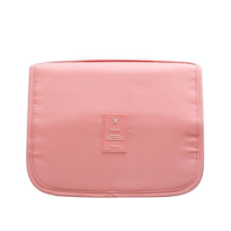 Hängande Toalettväska Researrangör Wash Make Up Cosmetic Bag Case För Kvinnor Män Toalettpaket Cosm