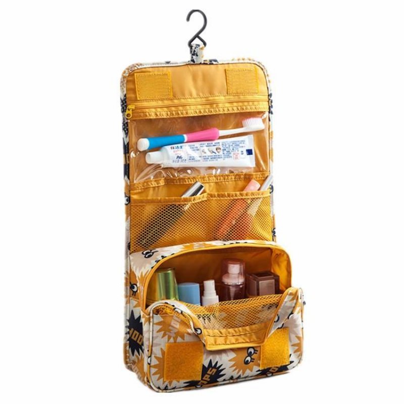 Honana Bx-111 Vattentät Travel Wash Kosmetikväska Compact Cube Pouch Förvaringsväska Mesh Organizer