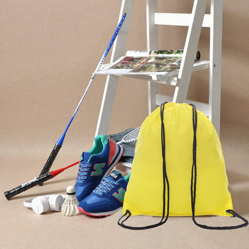 Kc-sk02 Förvaringsväska Med Dragsko För Resor Slitstark Väska För Sportryggsäck I Nylon