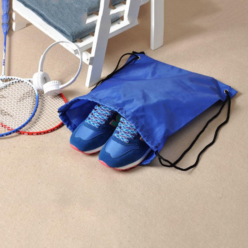 Kc-sk02 Förvaringsväska Med Dragsko För Resor Slitstark Väska För Sportryggsäck I Nylon